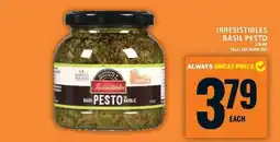 Food Basics Irresistibles Basil Pesto offer