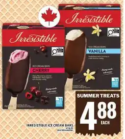 Food Basics Irresistible Ice Cream Bars offer