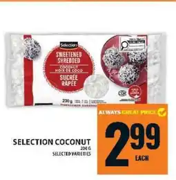Food Basics SELECTION COCONUT offer