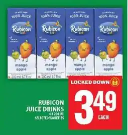 Food Basics Rubicon Juice Drinks offer