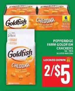 Food Basics PEPPERIDGE FARM GOLDFISH CRACKERS offer