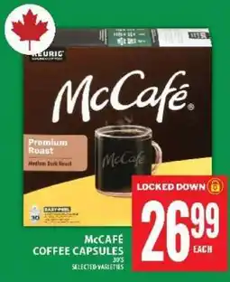 Food Basics MCCAFÉ COFFEE CAPSULES offer