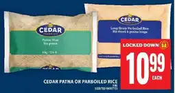Food Basics Cedar Patna or Parboiled Rice offer