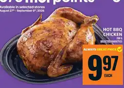 Food Basics Hot BBQ Chicken offer