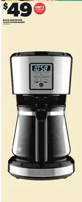 Independent City Market BLACK AND DECKER 12 CUP COFFEE MAKER offer