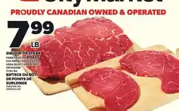 Independent City Market SIRLOIN TIP STEAK OR ROAST offer
