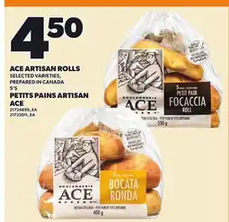 Independent City Market ACE ARTISAN ROLLS, 5'S offer