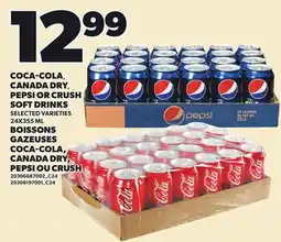 Independent City Market COCA-COLA, CANADA DRY, PEPSI OR CRUSH SOFT DRINKS offer