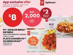 Independent City Market PC OR BLUE MENU ENTRÉES, 770 G-1.13 KG offer