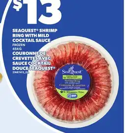 Independent City Market SEAQUEST SHRIMP RING WITH MILD COCKTAIL SAUCE offer