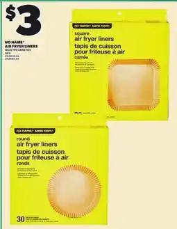 Independent City Market NO NAME AIR FRYER LINERS, 30'S offer