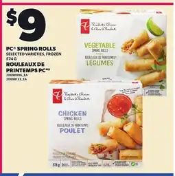 Independent City Market PC SPRING ROLLS offer