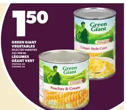 Independent City Market GREEN GIANT VEGETABLES, 341/398 ML offer