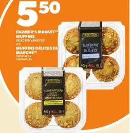 Independent City Market FARMER'S MARKET MUFFINS, 4'S offer