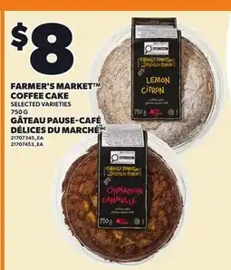 Independent City Market FARMER'S MARKET COFFEE CAKE offer