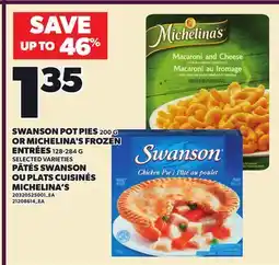 Independent City Market SWANSON POT PIES, 200 G OR MICHELINA'S FROZEN ENTRÉES offer