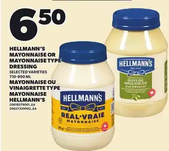 Independent City Market HELLMANN'S MAYONNAISE OR MAYONNAISE TYPE DRESSING offer