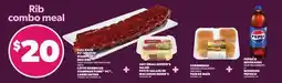 Independent City Market RIB COMBO MEAL offer