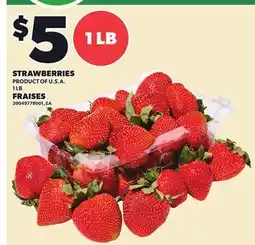 Independent City Market STRAWBERRIES, 1 LB offer