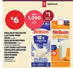 Independent City Market NEILSON TRUSTASTE LACTOSE FREE MILK, 2 L OR NEILSON PROTEIN BEVERAGE, 1.89 L offer
