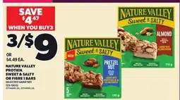 Independent City Market NATURE VALLEY PROTEIN SWEET & SALTY OR FIBRE 1 BARS offer