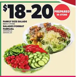 Independent City Market FAMILY SIZE SALADS, 665 G-1.77 KG offer