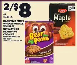Independent City Market DARE VIVA PUFFS, WAGON WHEELS, WHIPPET, ULTIMATE OR BEAR PAWS COOKIES offer
