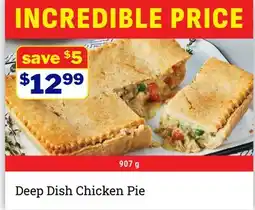 M & M Food Market Deep Dish Chicken Pie offer