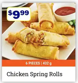 M & M Food Market Chicken Spring Rolls offer