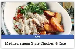 M & M Food Market Mediterranean Style Chicken & Rice offer