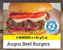 M & M Food Market Angus Beef Burgers offer