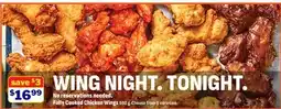 M & M Food Market Fully Cooked Chicken Wings offer