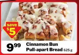 M & M Food Market Cinnamon Bun Pull-apart Bread offer