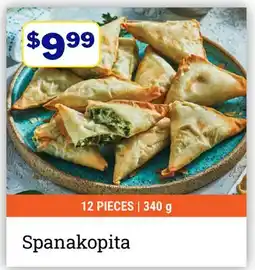 M & M Food Market Spanakopita offer