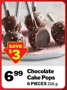 M & M Food Market Chocolate Cake Pops offer