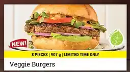 M & M Food Market Veggie Burgers offer