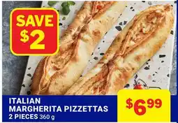 M & M Food Market ITALIAN MARGHERITA PIZZETTAS offer