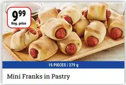 M & M Food Market Mini Franks in Pastry offer