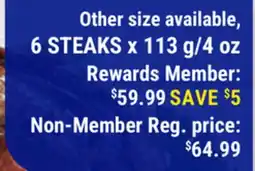 M & M Food Market Bacon Wrapped Beef Filet Mignons offer