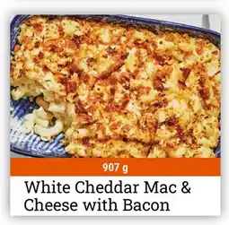 M & M Food Market White Cheddar Mac & Cheese with Bacon offer
