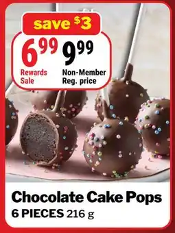 M & M Food Market Chocolate Cake Pops offer