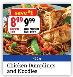 M & M Food Market Chicken Dumplings and Noodles offer