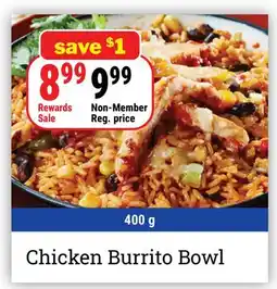 M & M Food Market Chicken Burrito Bowl offer