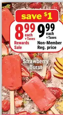 M & M Food Market Strawberry Burst offer