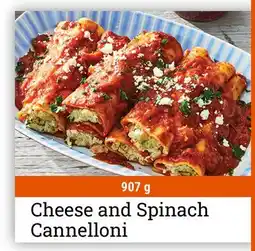 M & M Food Market Cheese and Spinach Cannelloni offer