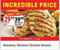 M & M Food Market Boneless, Skinless Chicken Breasts offer