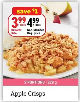 M & M Food Market Apple Crisps offer