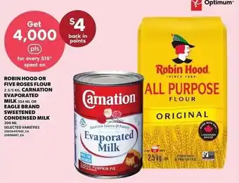 Loblaws Robin Hood or Five Roses flour offer