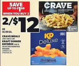 Loblaws Crave meals offer
