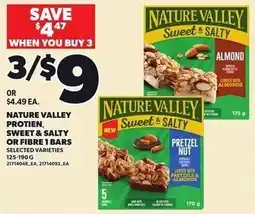 Loblaws Nature Valley sweet & salty offer